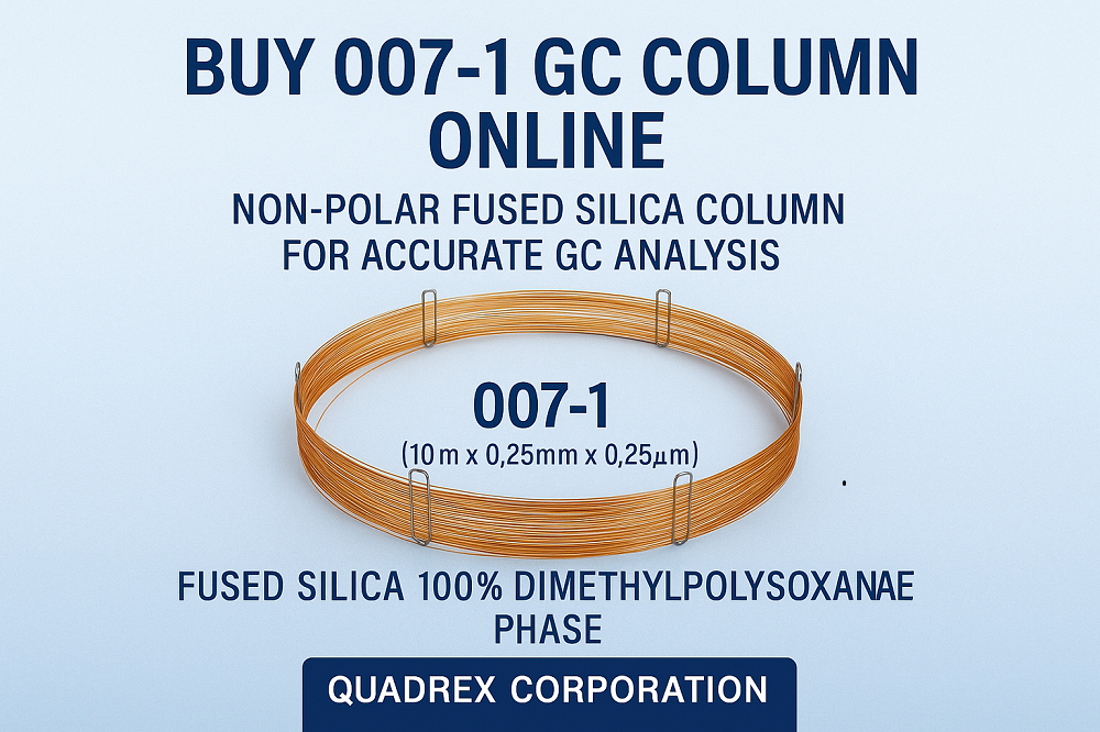 Buy 007-1 GC Column Online – Non-Polar Fused Silica Column for Accurat...