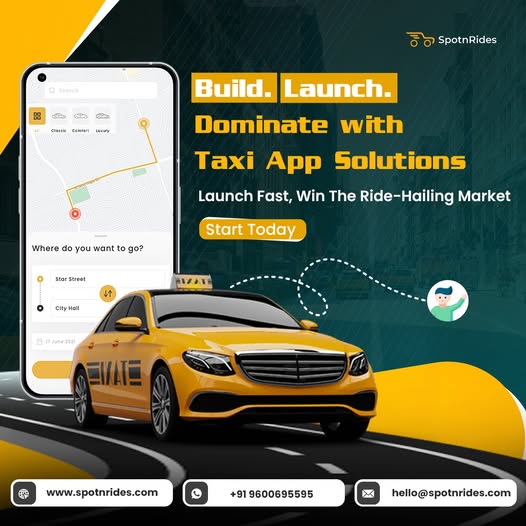 Start a Yellow Cab Taxi Business in Texas – SpotnRides